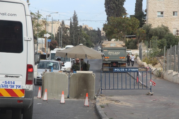 29.10.15. East Jerusalem, Checkpoint in Mount in Olives Photo EAPPI
